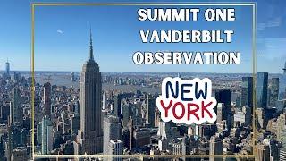 Summit One Vanderbilt Observation NYC #newyork #travelreview #summitonevanderbilt