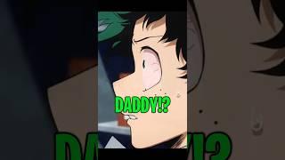 “DADDY!?” | My Hero Academia Abridged Movie #shorts