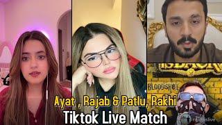 19 October 2024 Tiktok Live Match | Ayat vs Patlu , Rakhi , Rajab | Funny moments 