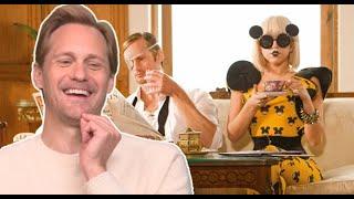 ALEXANDER SKARSGÅRD on teaching LADY GAGA how to speak Swedish in bed