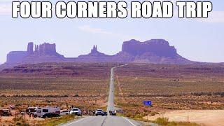 Four Corners Road Trip: Monument Valley, Mexican Hat, Goosenecks, & The Four Corners Monument