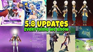 EARLY CRUMBS!! EVERYTHING WE KNOW SO FAR ABOUT VERSION 5.8 - Genshin Impact