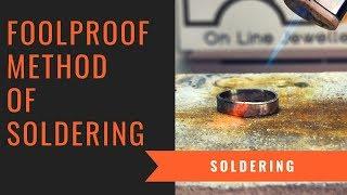 How To Solder - Easy Fool Proof Method - Making Your Own Jewellery