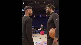 Jimmy Butler & Julius Randle SHARE A MOMENT! #shorts