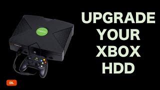 Original Xbox Hard Drive Upgrade Tutorial Guide How To Install New HDD