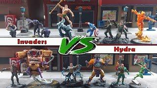 Invaders v Hydra - ***New Characters*** Marvel Crisis Protocol Battle Report ep 48