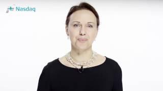 Arminta Saladziene, President of Nasdaq Baltic sends her greetings