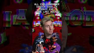 ALL .EXE CHARACTER EASTER EGGS IN SONIC.EXE ONE LAST ROUND #shorts #sonic #sonicexe #exe #easteregg