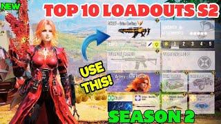 TOP 10 LOADOUTS in "SEASON 2" of Cod Mobile br | codm br best gunsmith | codm br best guns | codm br