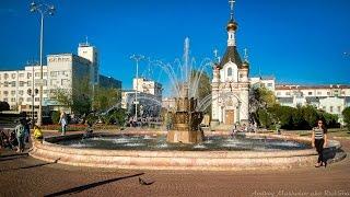 Екатеринбург, май 2016. Фонтан "Каменный цветок" на площади Труда.