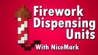 Firework Dispensing Units (With NiceMarkMC) | Redstone with Fenno