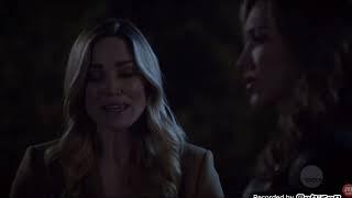 Arrow 7x18 Sara, Laurel at their dad grave scene part 4