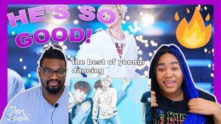 Best of Yoongi dancing compilation| REACTION