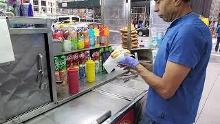 Hot Dog Cart @ Diamond District |  NYC Hot Dog Stands