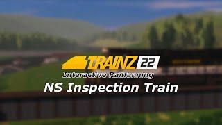 Trainz 2022 - Interactive Railfanning: NS Inspection Train