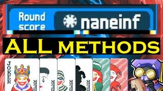 "naneinf" explained (ALL methods)