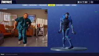 Fortnite dance Scrubs Turk side by side comparison - basic dance