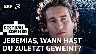 Heitere: Jeremias schämt sich für seinen Spitznamen (Sprinterview) | Festivalsommer 2024 | SRF 3