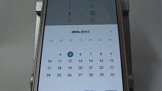 Будильник в смартфоне Samsung