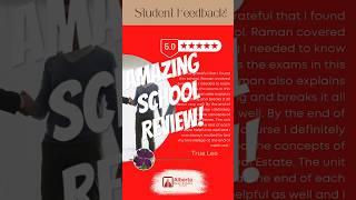 School Review 5 #Shorts #realestateeducation #albertarealestateschool