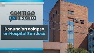 HASTA 24 HRS. DE ESPERA: Pacientes denuncian colapso en Hospital San José - Contigo en Directo