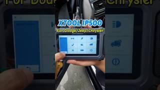 Dashboard lights on and no clue why? The XTOOL IP500 gets your Dodge, Jeep, or Chrysler talking!
