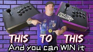 WIN this custom Walk to End ALZ ARCADE STICK