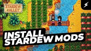 How to Install Mods To Your Stardew Valley Client (SMAPI) Tutorial