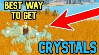 BEST AND FASTEST WAY TO GET CRYSTALS IN BOOGA BOOGA REBORN