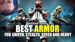 Phoenix Point: Best armor guide for sniper, stealth, speed and heavy