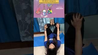 Gentle yoga for hormone balance – quick & effective #harmonalimbalance #yogaasana #balancedlife