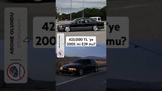 Hangisini alırsın? Mercedes 200E - Bmw E39 #bmw #tofaş #egea #araba #f10 #e60 #m5 #ford #hyundai