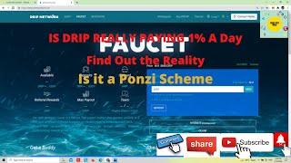 Is Drip Really paying 1% a day. My Analysis , Is it a Ponzi Scheme