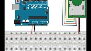 Подключение модуля micro SD card к Arduino. Запись значений в файл