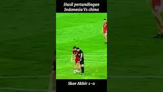 Indonesia Vs China ll 1-0 #timnasindonesia