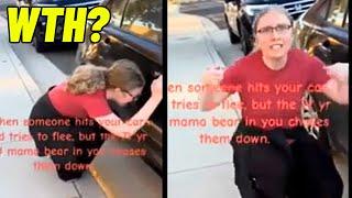 PSYCHO KAREN RAGES AFTER BEING CAUGHT - WOKE WORLD IS NUTS