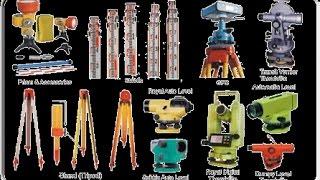 Instruments Used For Survey-Civil Engineering , Detail Video Surveying