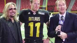 Outlaws Coach Aaron Garcia Interview After 1st Game
