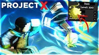 I REACHED MAX LEVEL AND UNLOCKED *OP* LIGHT DEVIL FRUIT TO LEVEL UP FAST IN *NEW* PROJECT X ROBLOX