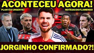 ACONTECEU AGORA! CHORA RIVAIS! COMEMORA MUITO NAÇÃO! JORGINHO CONFIRMADO?! NOTÍCIAS DO FLAMENGO HOJE