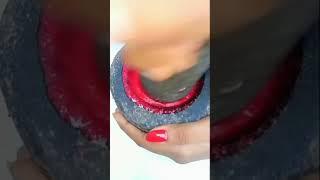 #shorts So Satisfying Crushed with Strawberry  Sugar Crush//#Shorts//#shortvideo//#asmrcrush//ASMR