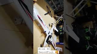 atom rc sword fish #aeromodelingindonesia #fpvdrone #caddxfpv #elrs #tbs