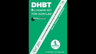 2024 DHBT 3. DENEME ÇÖZÜMÜ