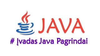 Programavimo kalba Java  pagrindai