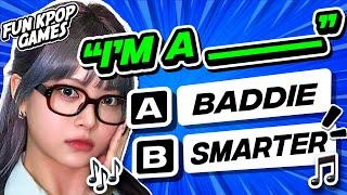 GUESS THE MISSING WORD IN KPOP SONG LYRICS  #3 [MULTIPLE CHOICE]  - FUN KPOP GAMES 2024