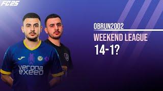 OBRUN2002 (WEEKEND LEAGUE FC25) PRO GAME INTENSE