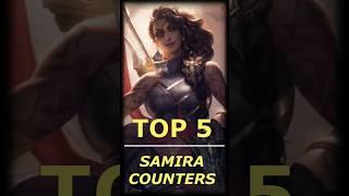 TOP 5 SAMIRA COUNTRES | ТОП 5 КОНТРОПИКОВ САМИРЫ - Лига Легенд