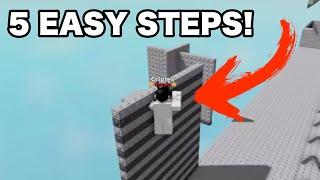 How to WALLHOP in ROBLOX! (Learn In 5 Easy Steps)