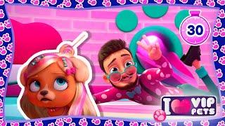 ⏰ 30 MINUTES STYLE ‍️  FABIO & FABIA   VIP Pets   CARTOONS for KIDS in ENGLISH 