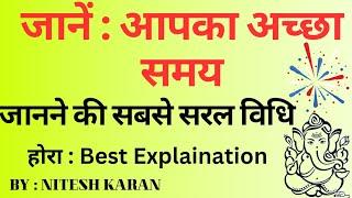 जानिए: आपका अच्छा समय कब आता है? Good time |#horoscope #jyotish #Astrology #viral #kundli Gyan #hora